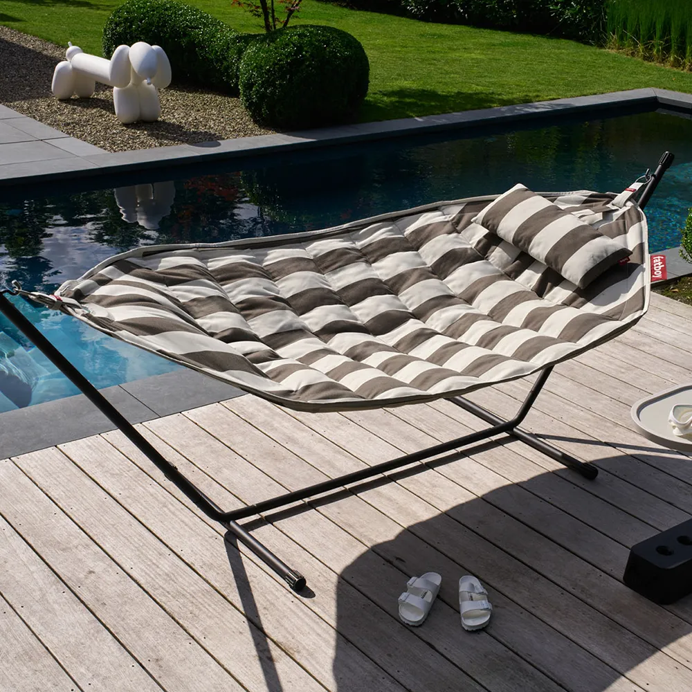 Headdemock Superb Stripe Cacao Incl. Rack Black