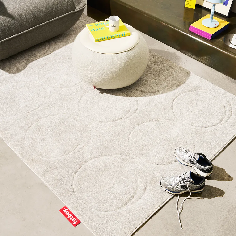 Dot Tæppe cloudy grey