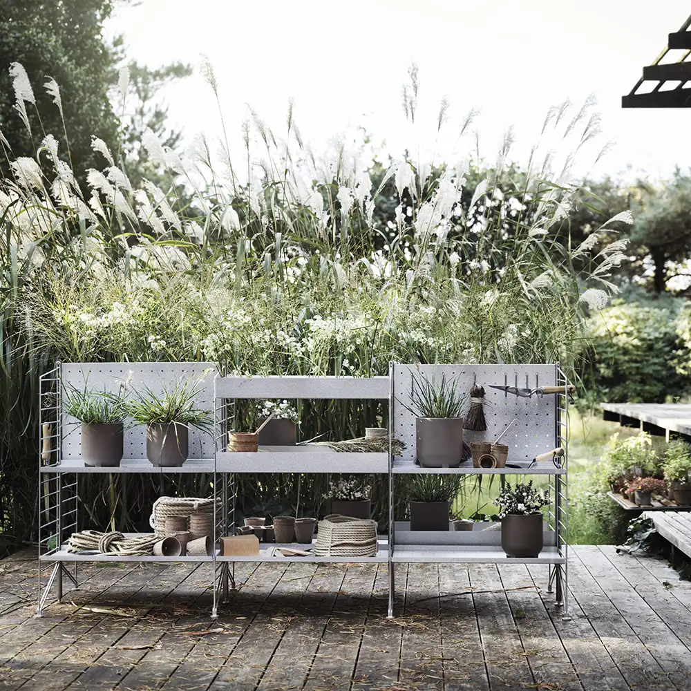 Fritstående panel Galvaniseret