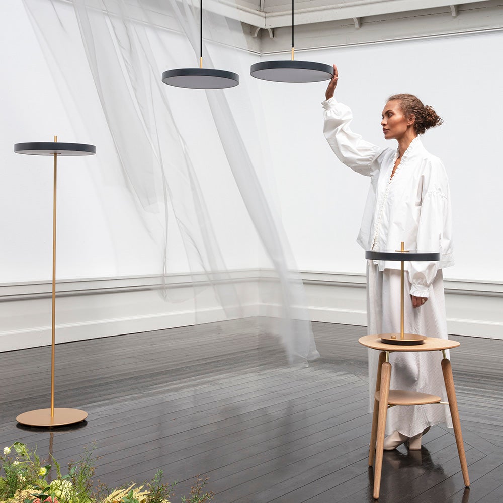 Asteria Pendellampe Mellem Ø43 cm Anthracite Grey