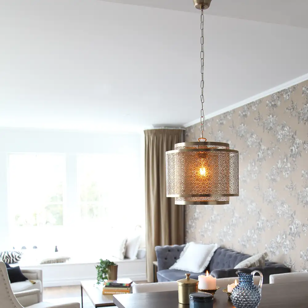 Hermine loftlampe Ø34cm