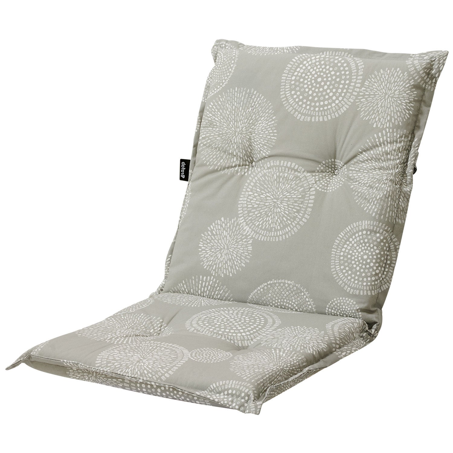 Naxos Pude Lav Grå Mønster