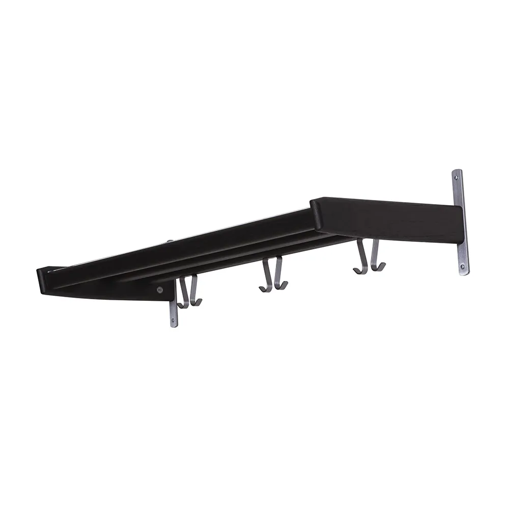 Oscarssons Möbel, Meja hattehylde 90 cm sortbejdset eg