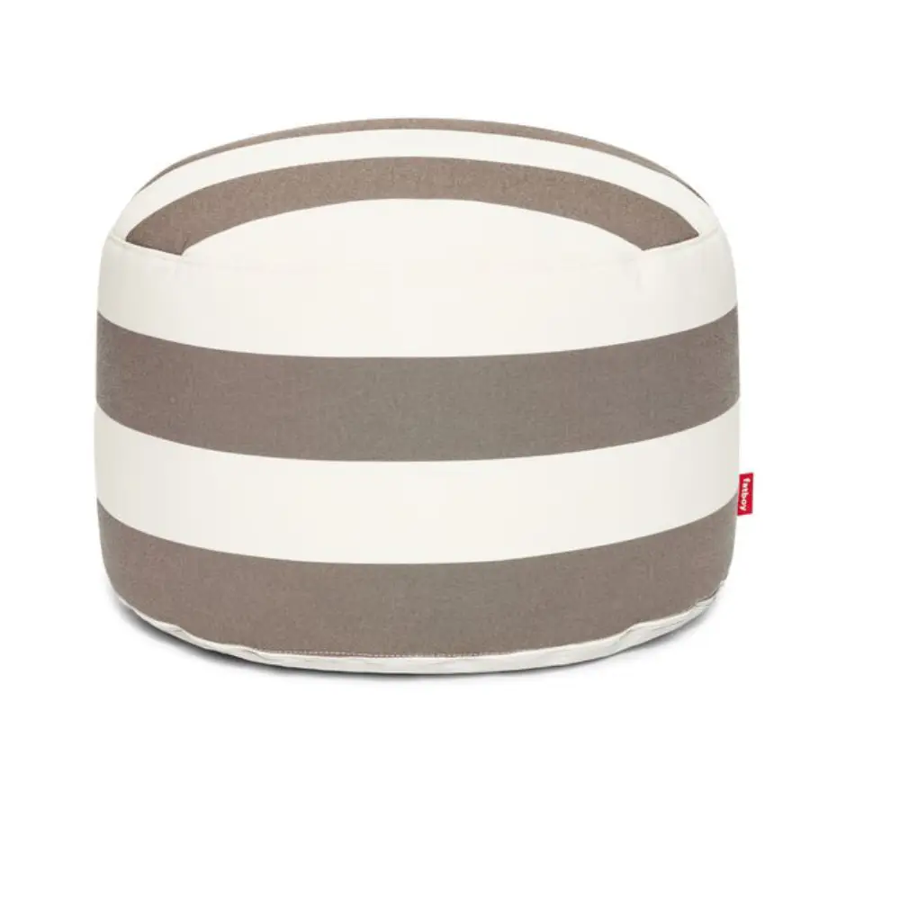 Fatboy, point large outdoor puf stripe cacao