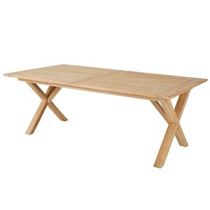 Brutus Spisebord 100x200-265 cm teak