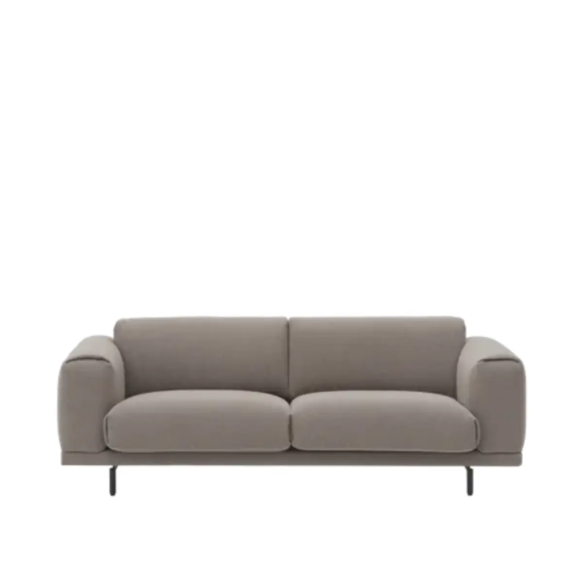 Rest 3-personers sofa – Hearth 6 / Sort