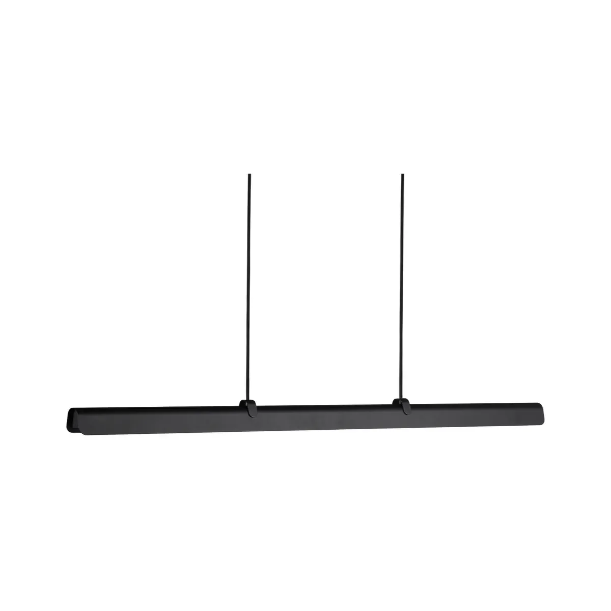 Fold linear G2 loftpendel L118 cm metal sort struktur