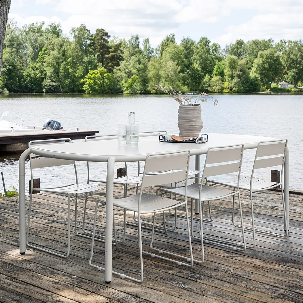 Lina spisebordsstol beige 2-pak 