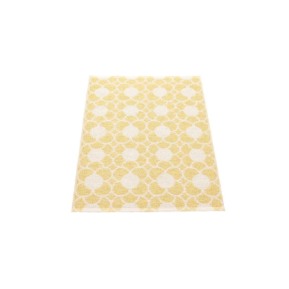 Pappelina, Anya tæppe Pale Yellow/Vanilla 70 x 100 cm