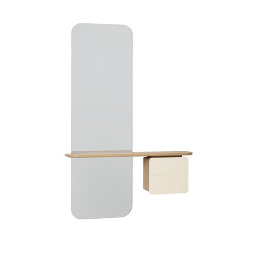 One More Look Spejl eg/Pearl White