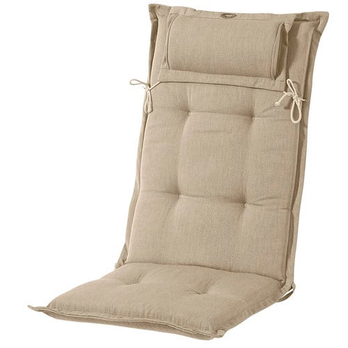Canyon 8 cm positions pude i strukturdralon beige