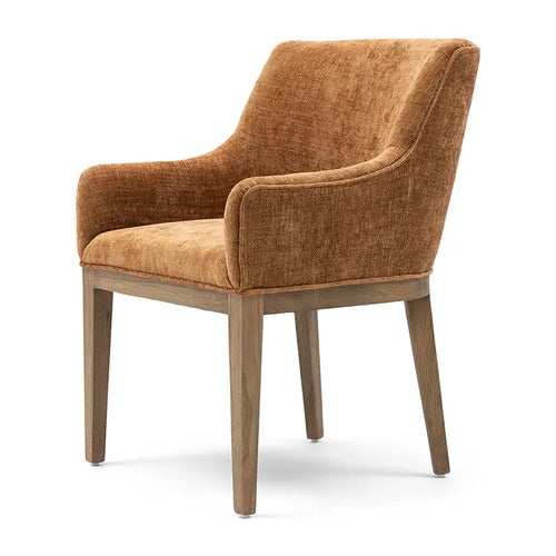 Whistler stol med armlæn Maroon Brown