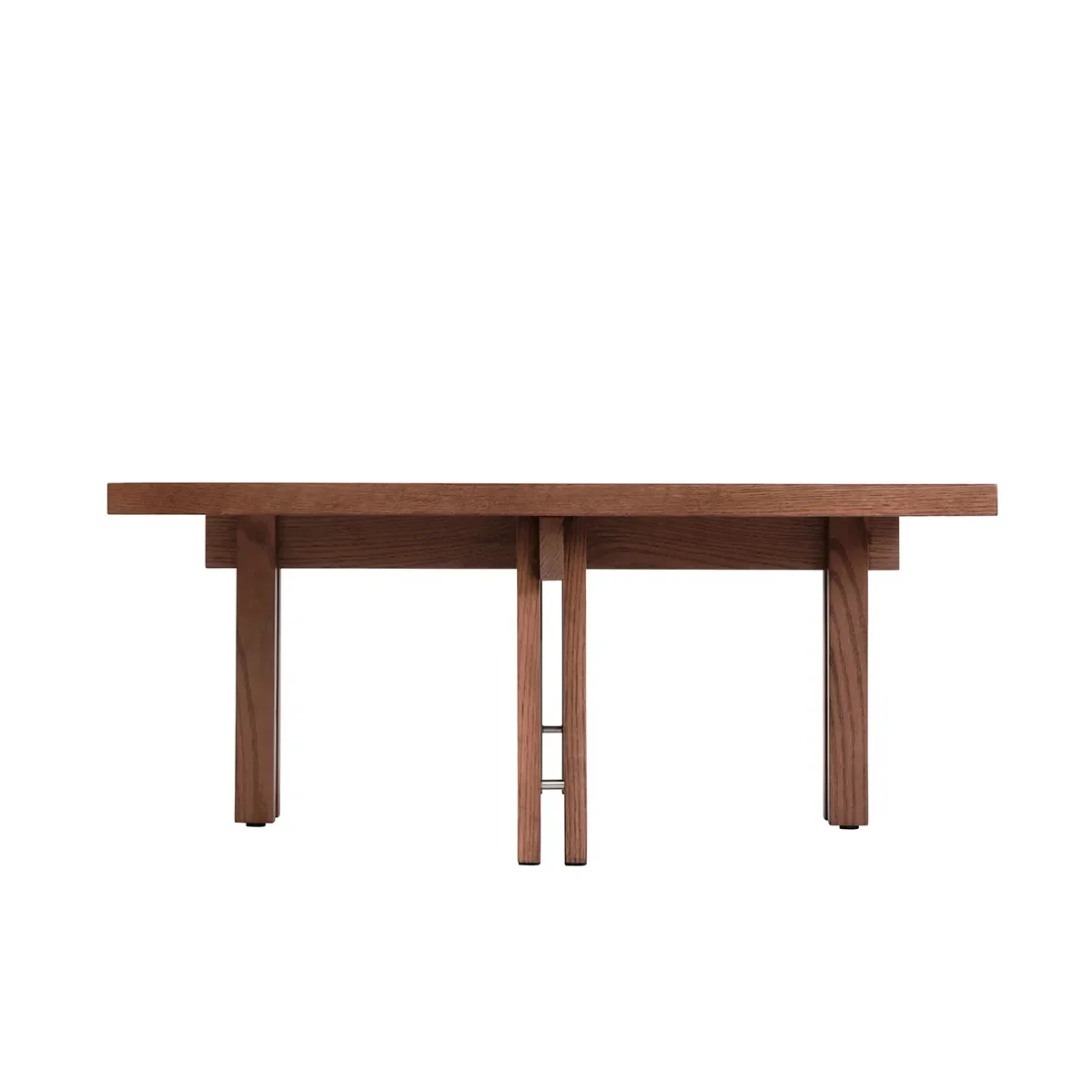 Sofabord i eg 80x80 Plinth Classic Brown Oak