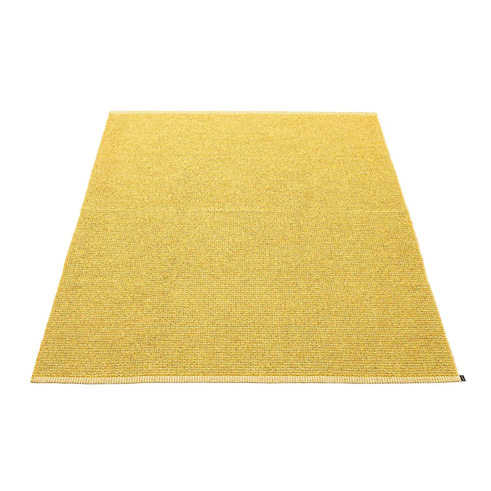 Pappelina, Mono tæppe Pale Yellow/ Mustard 140 x 200 cm