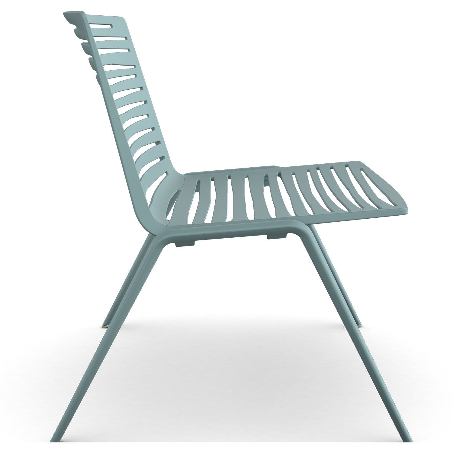 Zebra lænestol Lys blå