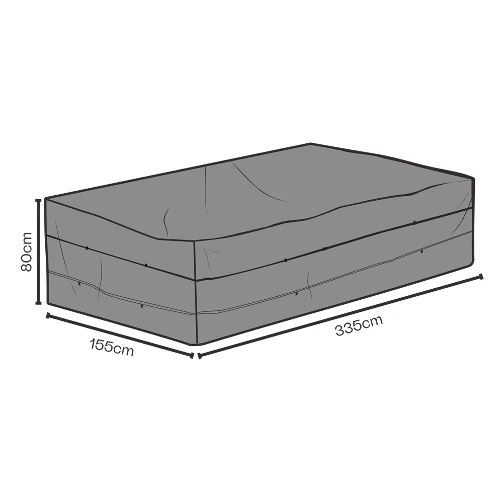 Brafab, Møbelovertræk 335x155x80 cm spisegrupper Premium