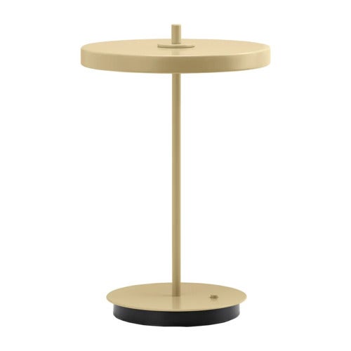 Asteria Move Monochrome Bærbar lampe Butter Yellow