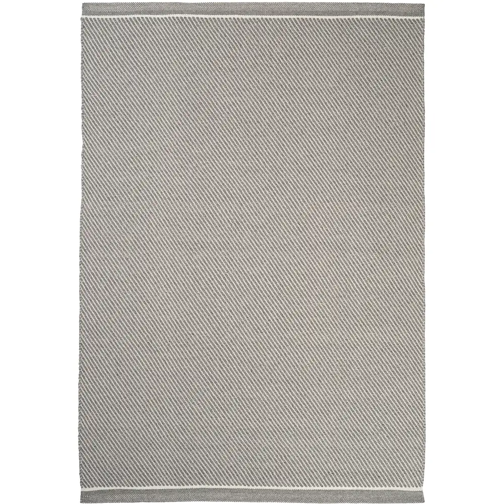Linie Design Dawn Light Grey/white 250×350 Tæppe