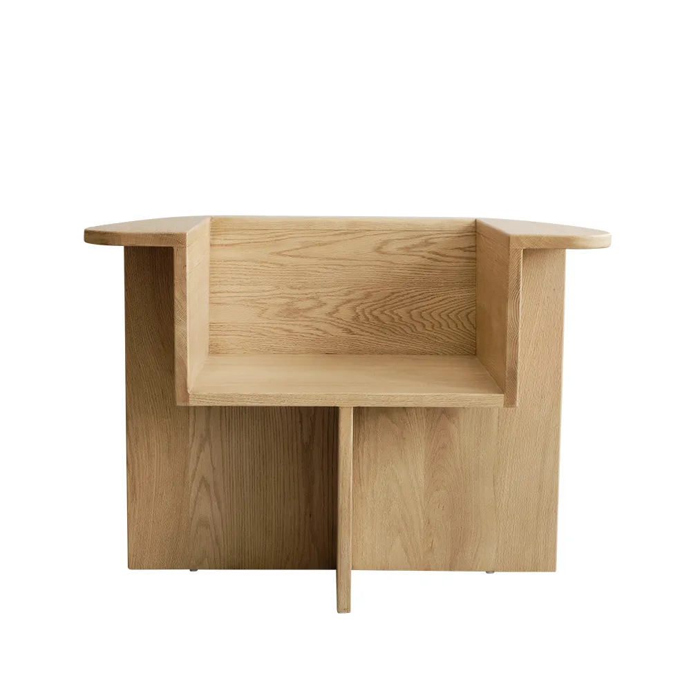 101 Copenhagen, Brutus Lounge Chair - Naturlig Eg