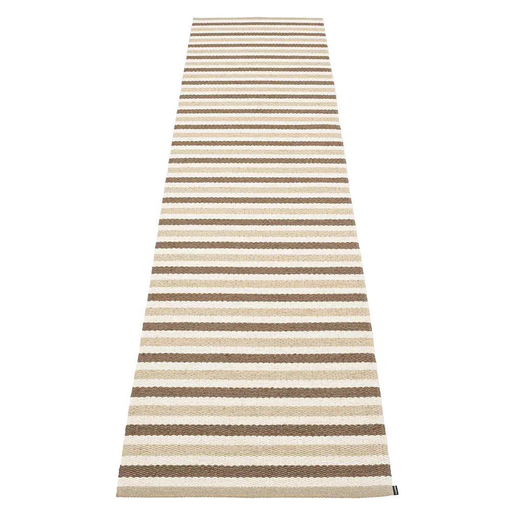 Pappelina, Teo tæppe 70x300 cm Brown/Beige/Vanilla