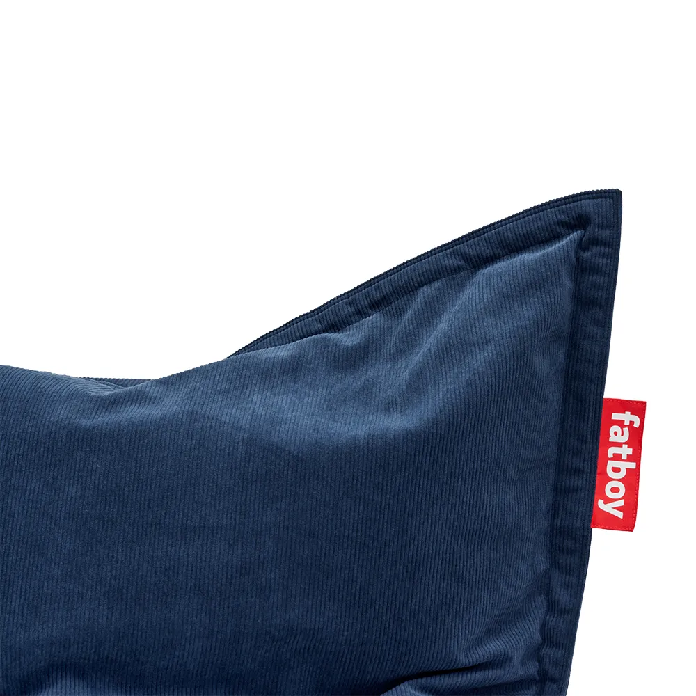 Recycled original slim cord Sækkestol deep blue