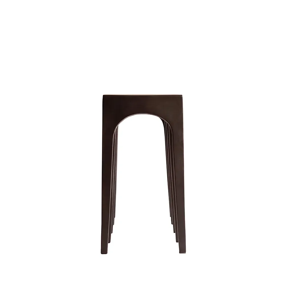 Bow Konsolbord, stort - Coffee