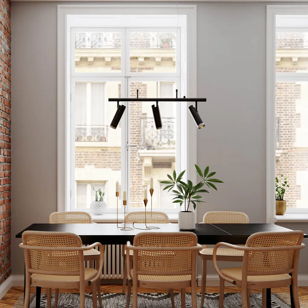 Puls Bar Loftlampe sort