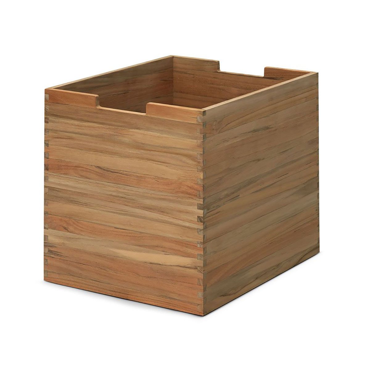 Cutter Kasse Høj Teak