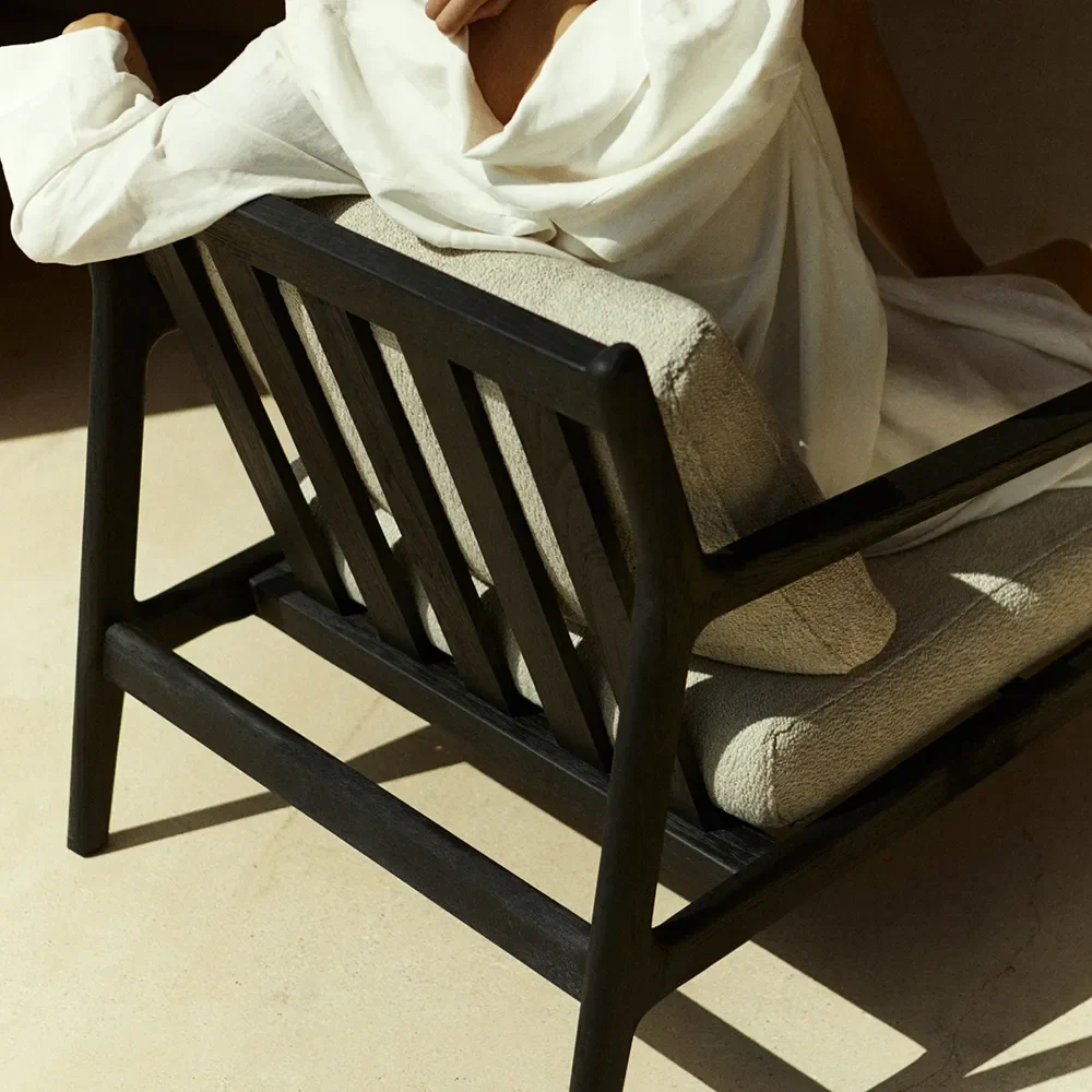 Jack Lænestol Black/Off White 