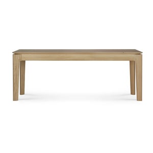 Bok Bænk Lakeret teak 35X126 cm