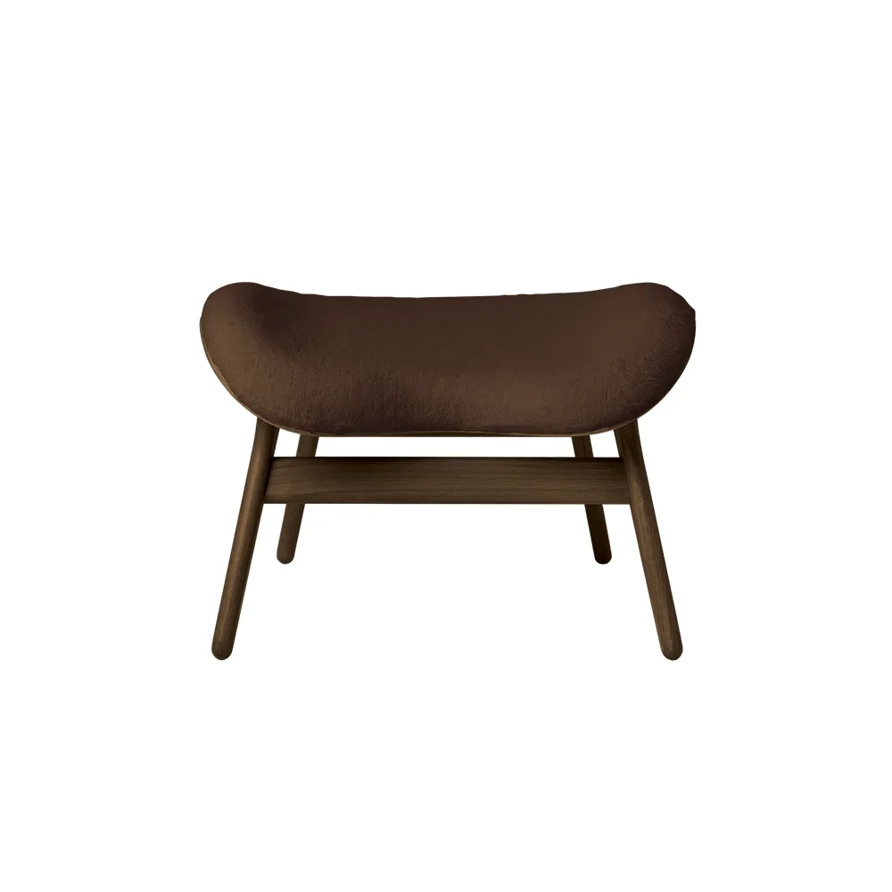 Umage, A Conversation Piece Ottoman Ottoman Solid Oak,Plywood,Polyester Teddy