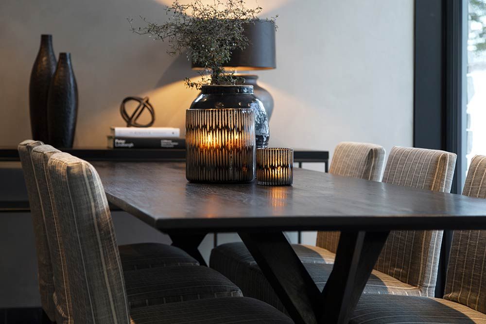 Spisebord Tree 200X90 Cm Sort