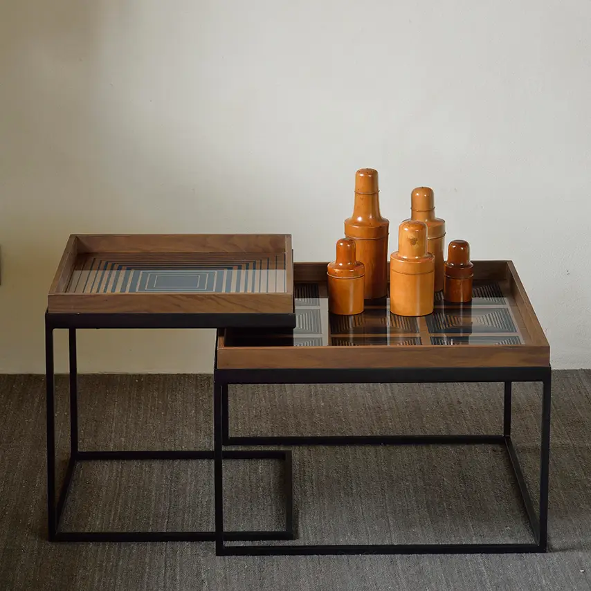 Squares brikke 51x51 cm ink