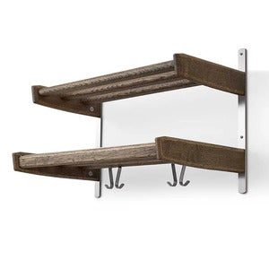 Meja Hattehylde 59 cm 2 hylder Røget Eg