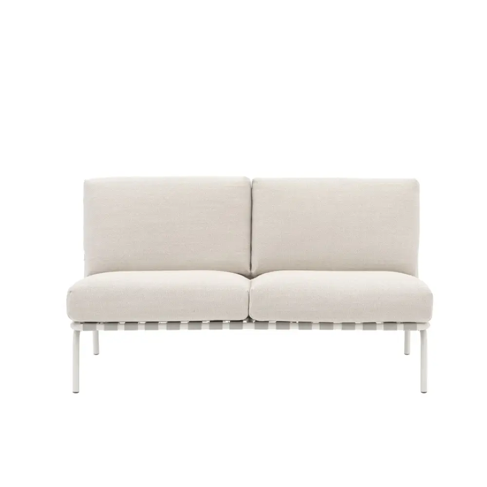 Lounge Sofa Settle 2-seater Laze 1/Grey