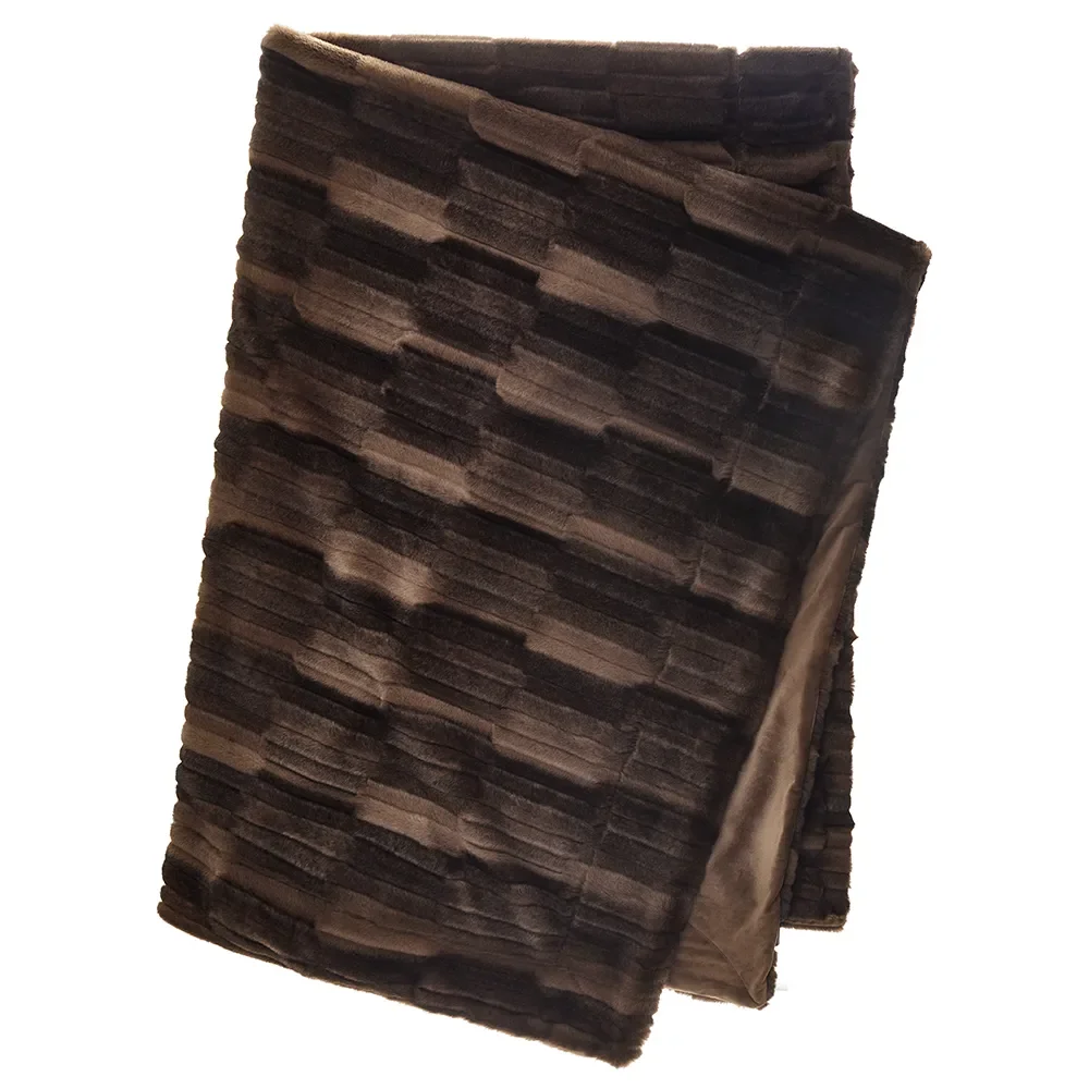 Skinnwille, Browny Tæppe 120x180 cm Chocolate