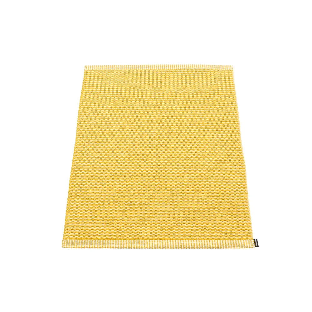Pappelina, Mono tæppe Pale Yellow/ Mustard 60 x 85 cm