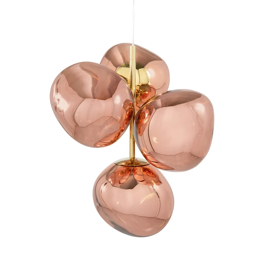 Melt Chandelier Mini Copper LED