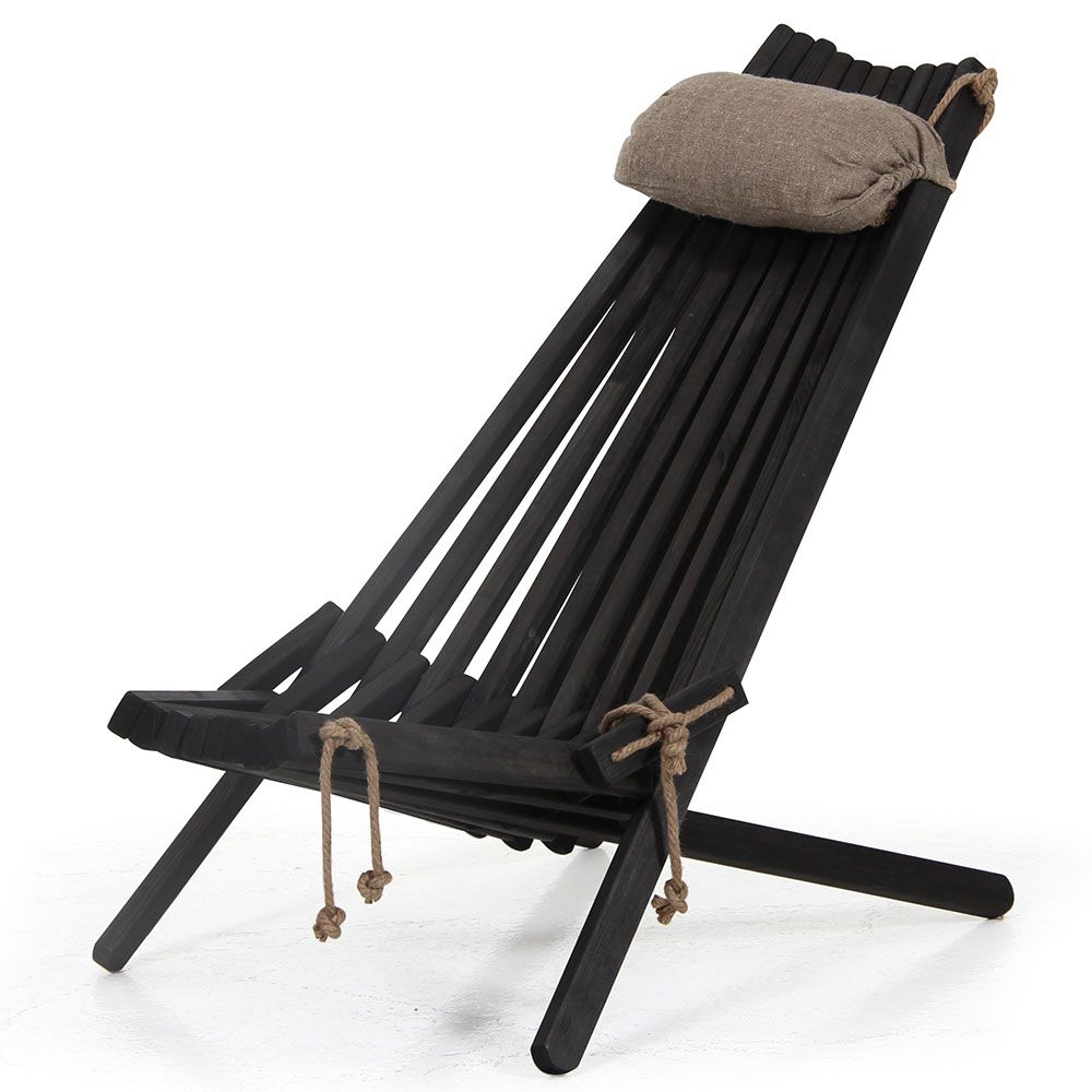 Ribbon Hvilestol Sort Brafab