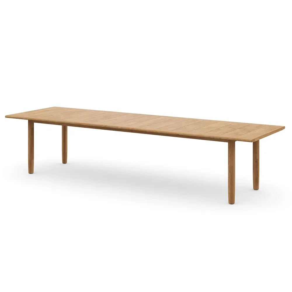 Dedon, TIBBO spisebord 103 x 338 cm BQR teak 0205