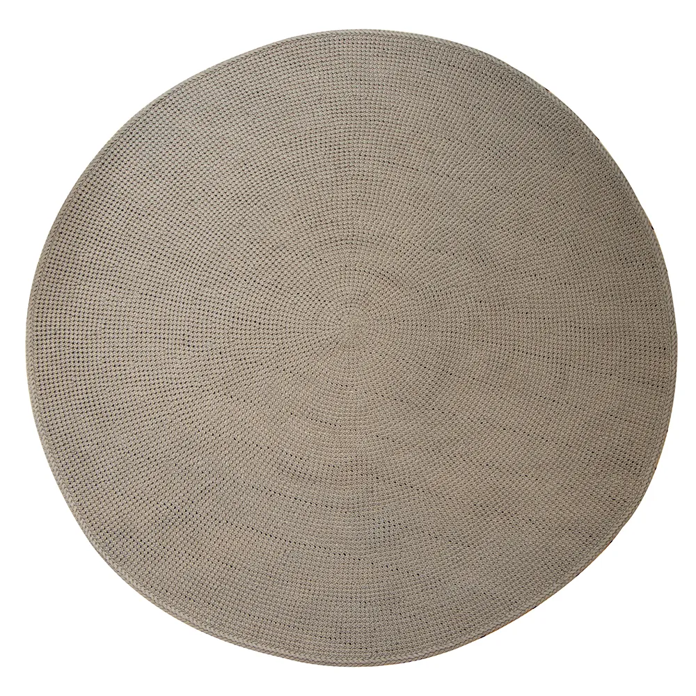 Knit Tæppe 200 cm Dark sand
