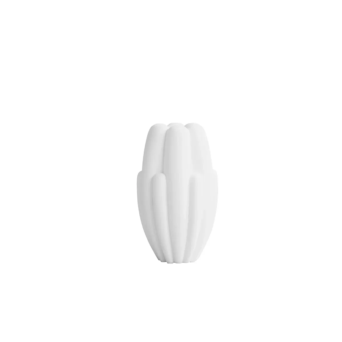 101 Copenhagen, Håndlavet vase Bloom Slim Mini Bone White H34 cm