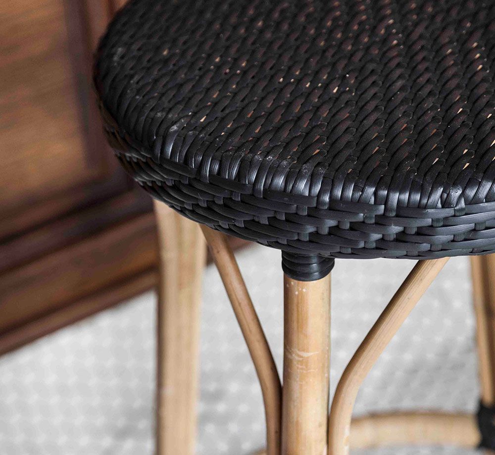 Simone Høj Barstol Hvid