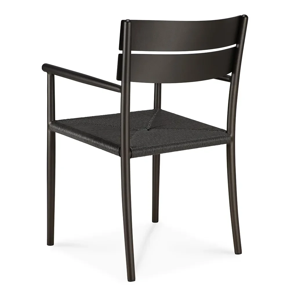 Elin armstol mørkbronze