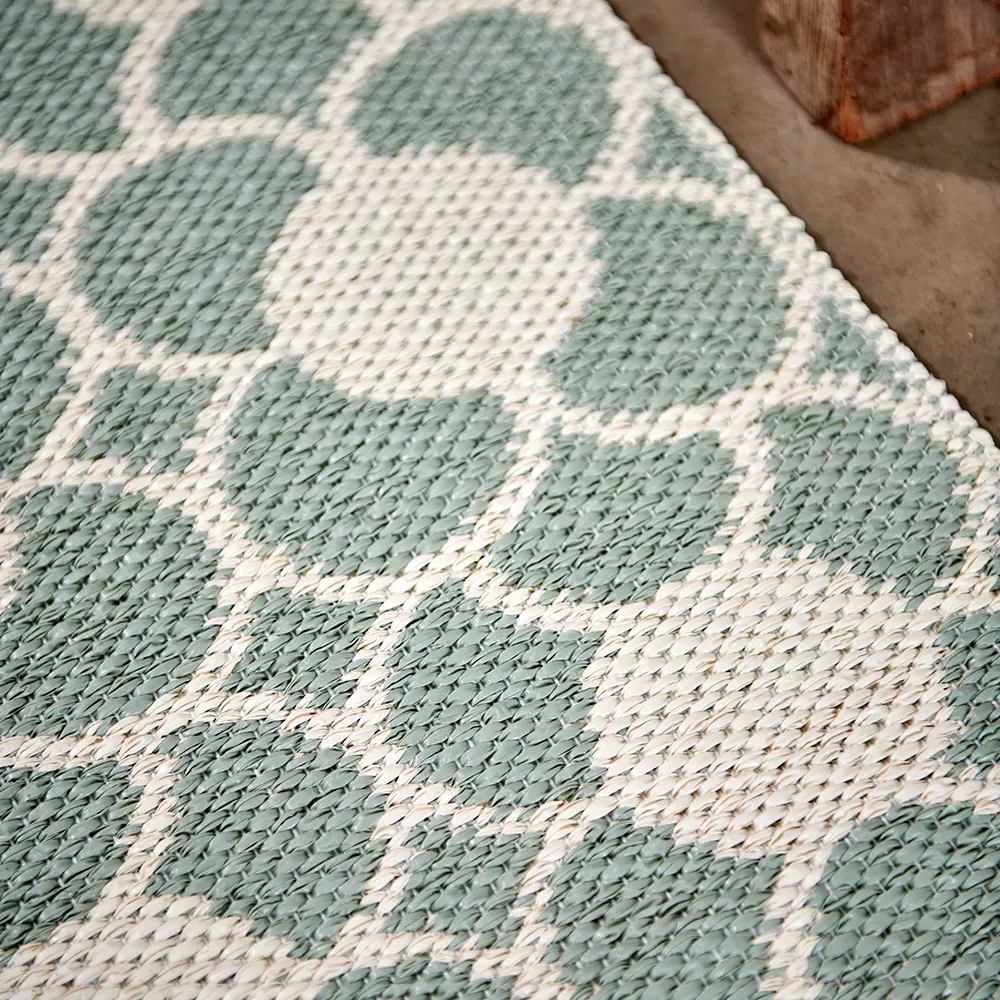 Anya tæppe Misty Mint/Vanilla 70 x 100 cm