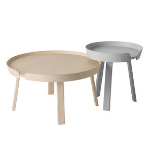 Around sofabord Ø45 cm- Grey 