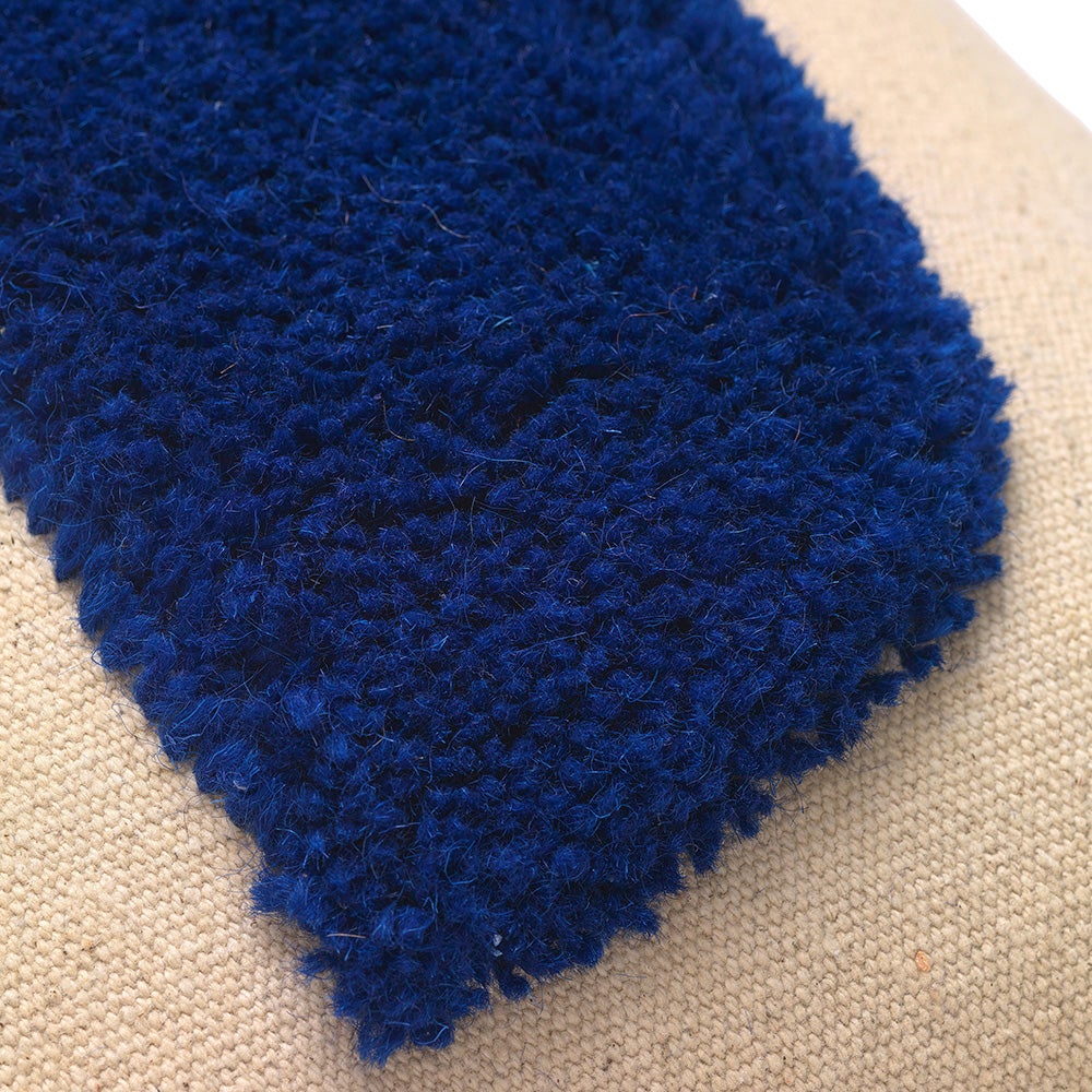 Lay Pude 60X40 Sand/Br Blue
