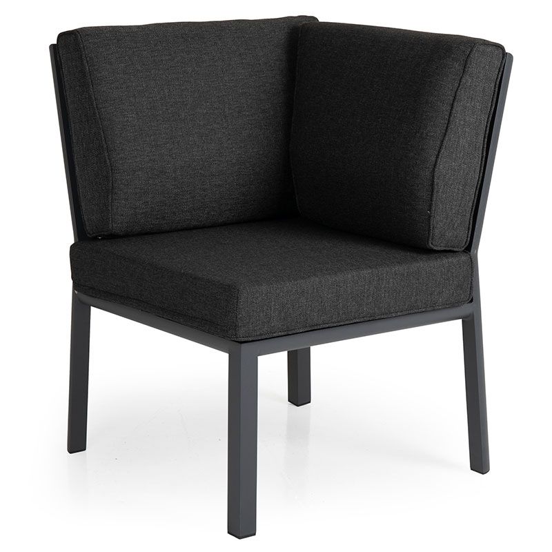 Delia Hjørnemodul Mørkegrå Brafab