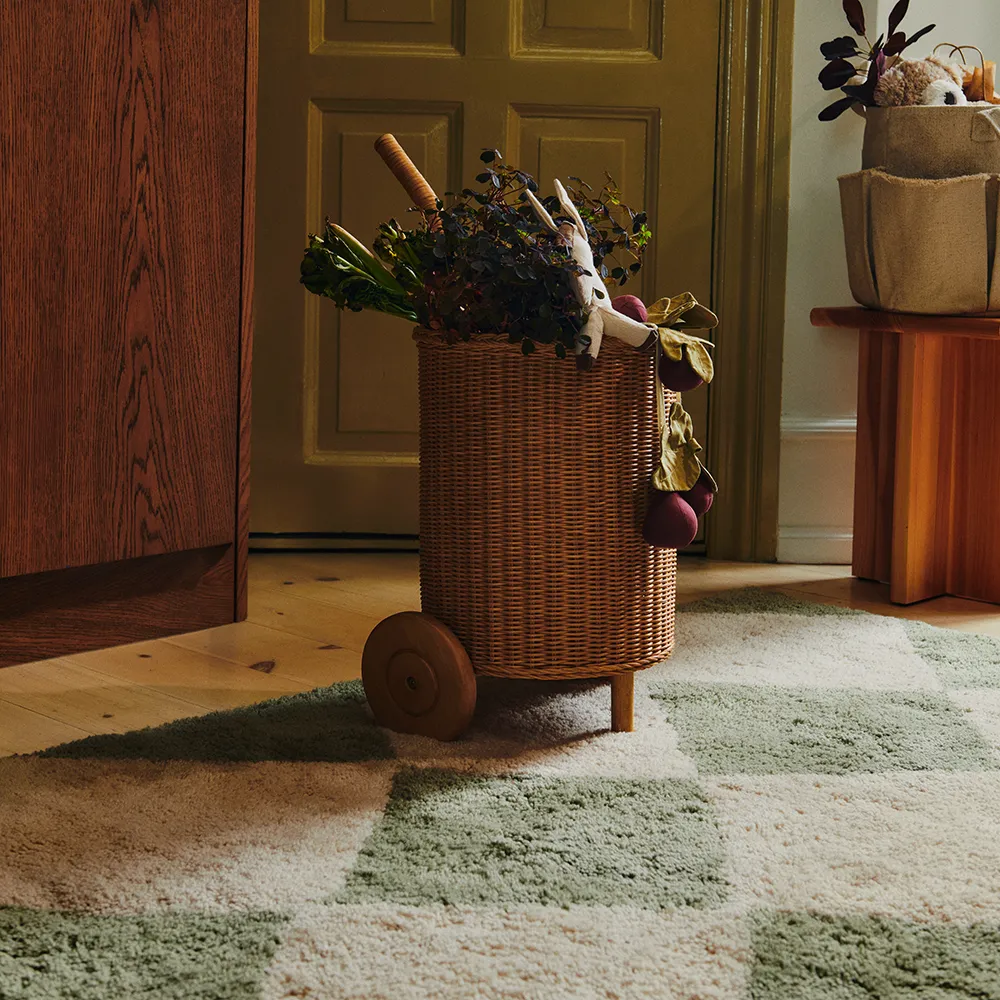 Håndtuftet Uldtæppe Tilt 140x200 cm