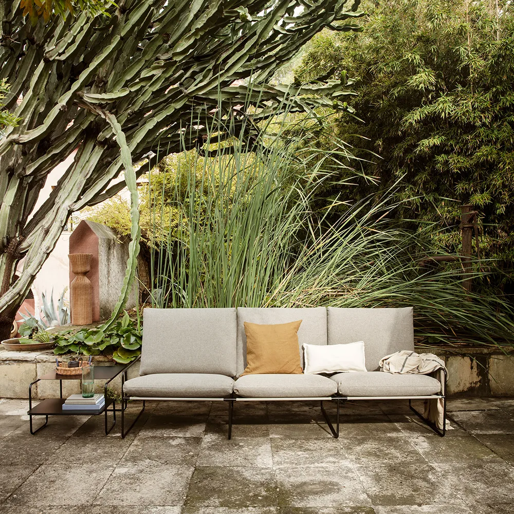 Desert 3-personers sofa Black/Dark Sand